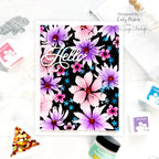 Simon Says Stamp Embellishment Mix Campfire 0725cf Happy Camper Hello Card | color-code:ALT01