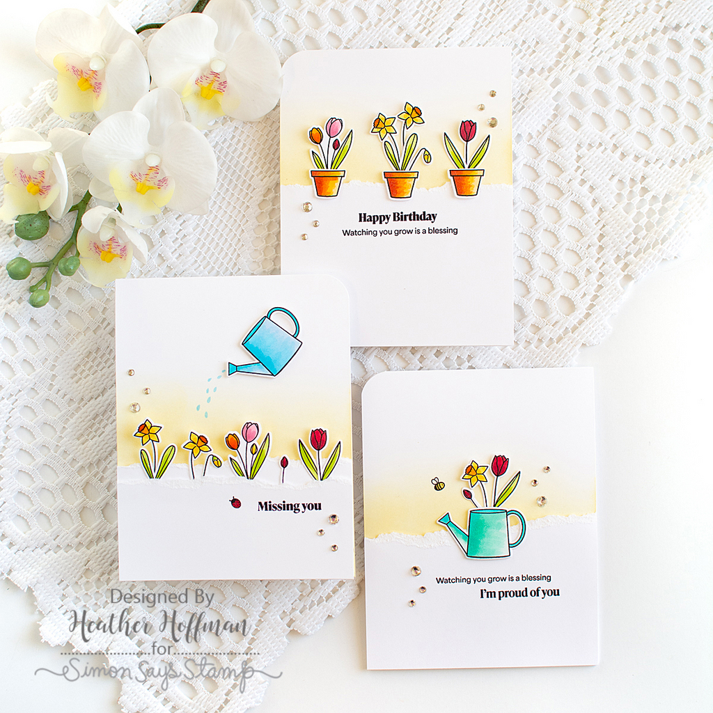 Rainbow Splash Wafer Dies Budding Blossoms rsd612c Beautiful Moments Card Set | color-code:ALT02