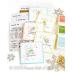 PinkFresh Studio Sparkle And Shine Hot Foil Plate Little Christmas Square Cards | color-code:ALT02