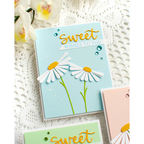 Simon Says Stamp Tilted Daisies Wafer Dies s1016 Friend Like You Birthday Card | color-code:ALT09