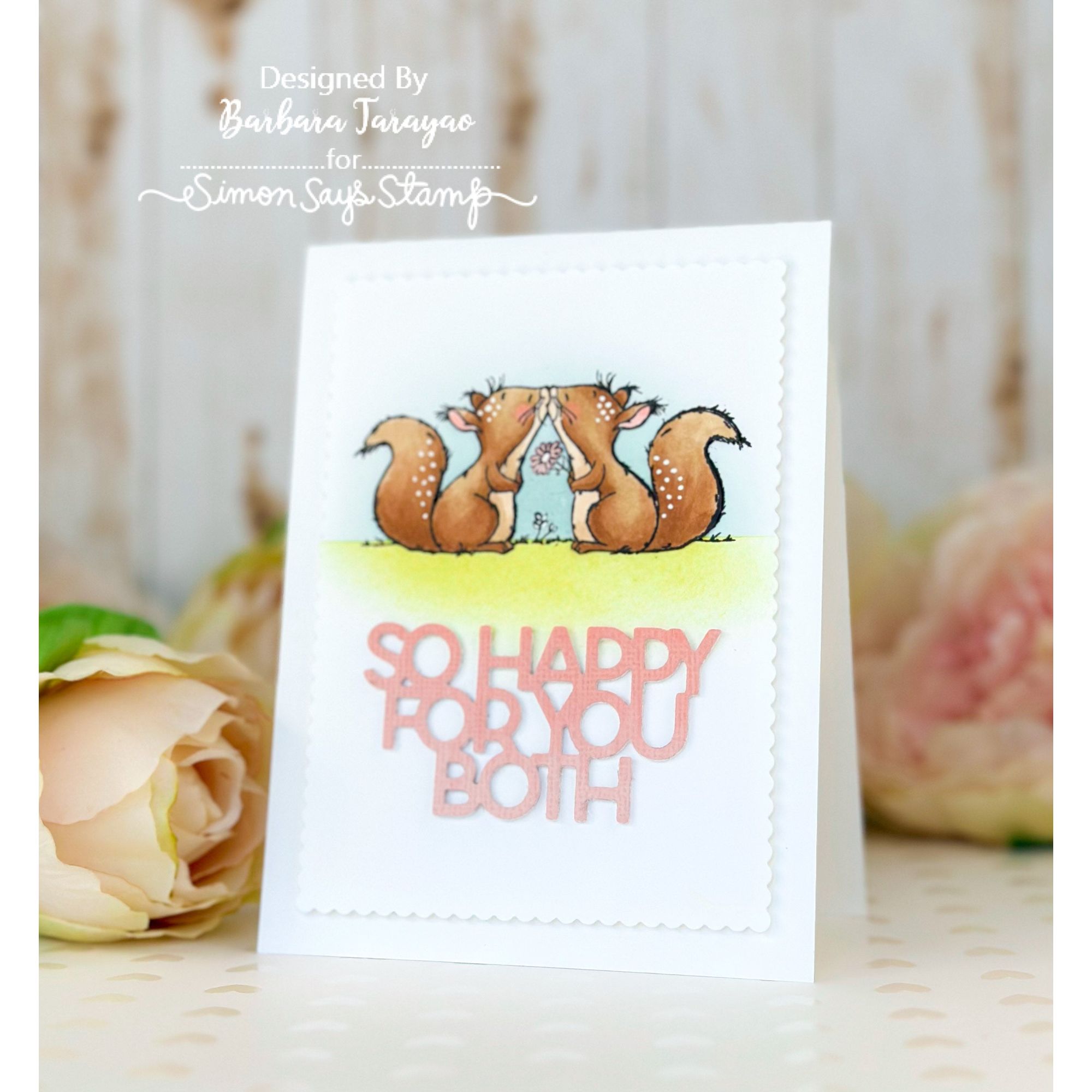 Simon Says Clear Stamps Caring Thoughts sss202686c Dear Friend