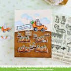 Lawn Fawn Carrot 'bout You Banner Add-On Clear Stamps lf3351 Carrots