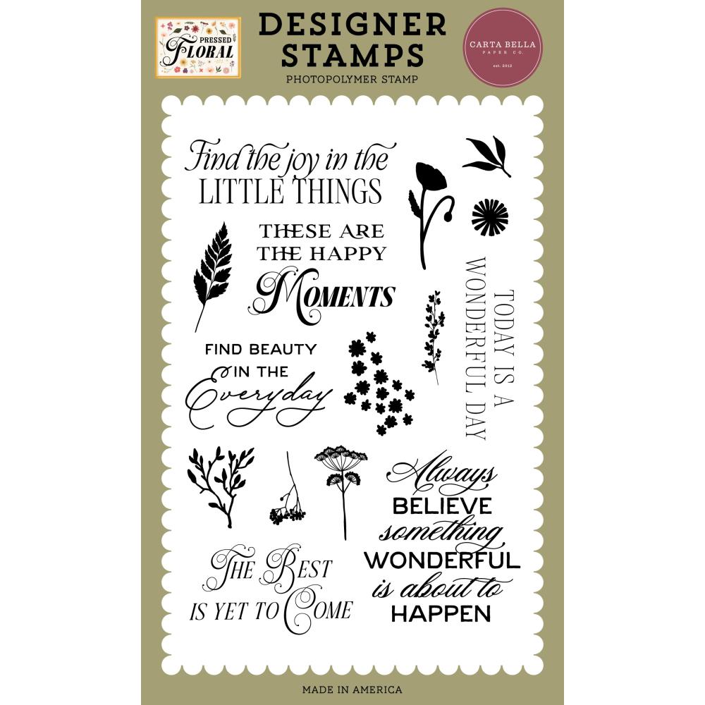 Carta Bella Everyday Beauty Clear Stamps cbpf473040