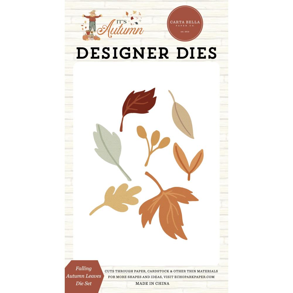 Carta Bella Falling Autumn Leaves Dies cbia452041