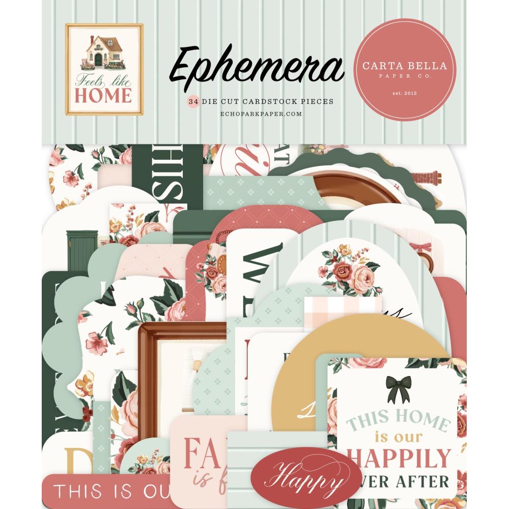 Carta Bella Feels Like Home Ephemera cbflh476024