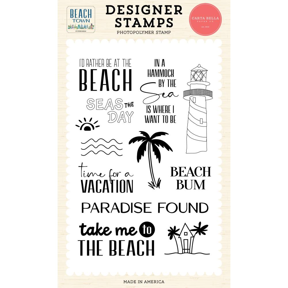 Carta Bella Paradise Found Clear Stamps cbbt427042