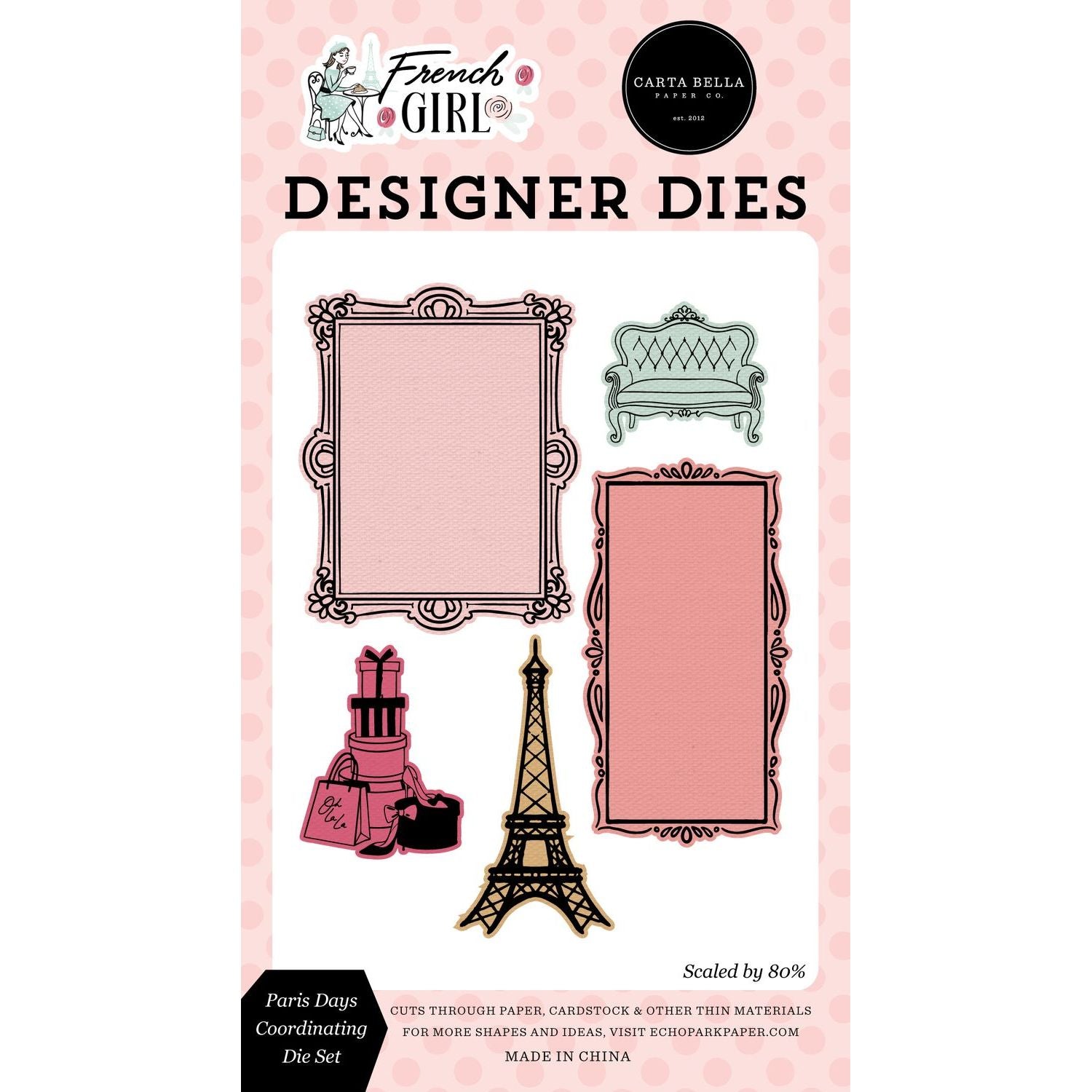 Carta Bella Paris Days Dies cbfg490042