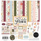 Carta Bella Pressed Floral 12 x 12 Collection Kit cbpf473016