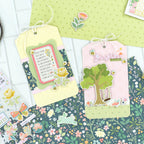 Carta Bella Secret Garden 6 x 6 Mega Paper Pad cbgd421031 Spring Tags