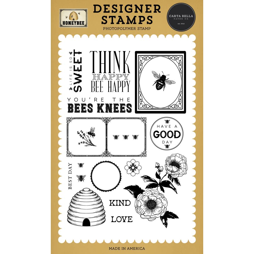 Carta Bella Think Happy Clear Stamps cbhb450042