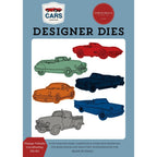 Carta Bella Vintage Vehicles Clear Stamps And Dies Bundle CBCAR491041 Coordinating Dies Set
