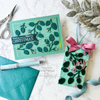 Simon Says Stamp Charming Berry Branch Wafer Die s995 Sugar and Spice Holiday Card and Tag | color-code:ALT04