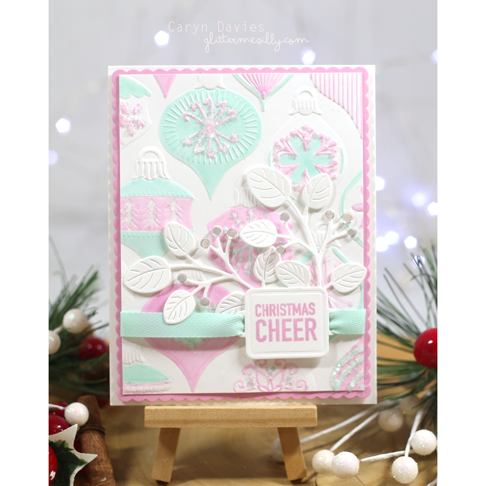 Simon Says Stamp Charming Berry Branch Wafer Die s995 Sugar and Spice Christmas Card | color-code:ALT05
