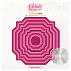 Chloe's Creative Cards 8x8 Gilded Squares 4 Dies c-mdie-gs4