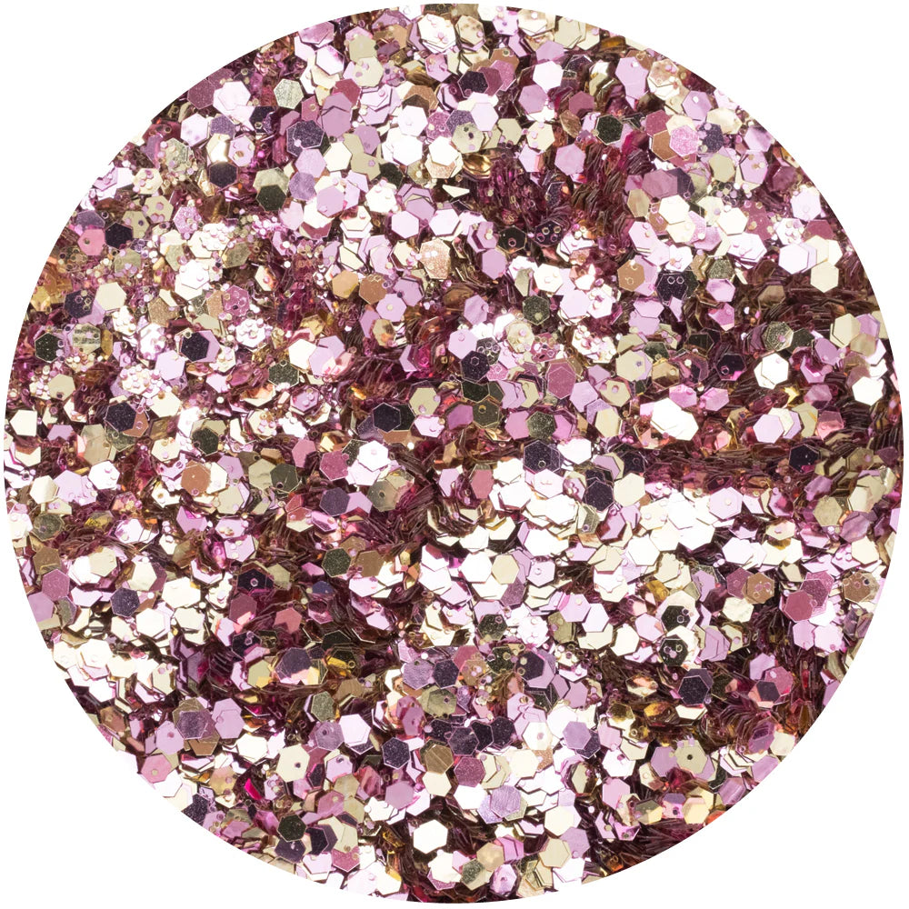 Chloe's Creative Cards Sparkelicious Glitter Golden Blush c-glit-goldb glitter