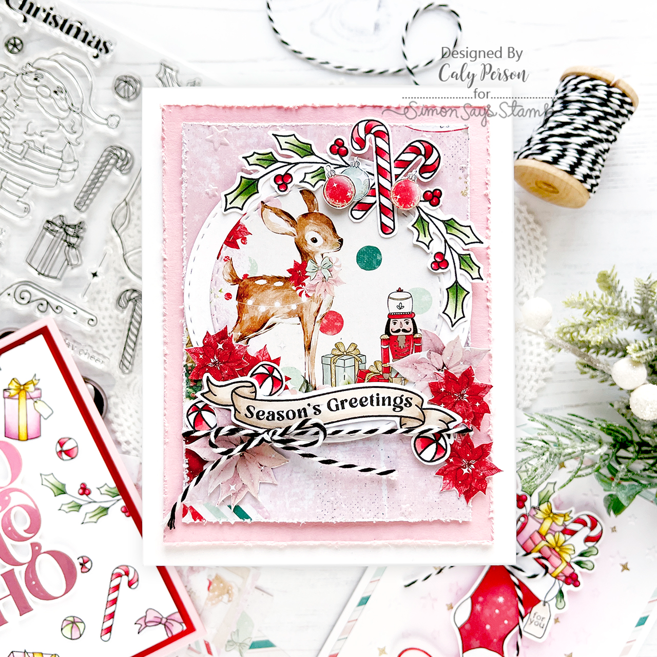 Simon Says Stamps and Dies Christmas Cheer set884cc Christmas Card | color-code:ALT05