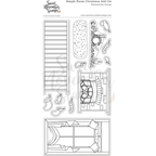 Sweet November Stamps Simple Room Christmas Add-On Clear Stamp Set snsepcr22