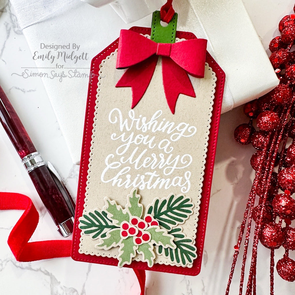 Simon Says Stamp Christmas Candle Wafer Dies 1483sdc Christmas Tag | color-code:ALT02
