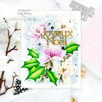 Simon Says Stamp Embossing Folder and Cutting Dies Christmas Magnolia sfd450 Sweet Wishes Christmas Card | color-code:ALT01