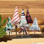 Tim Holtz Fabric By The Yard Christmas Linen Stripe pwth339 Eclectic Elements Palette | color-code:ALT01