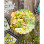 Simon Says Stamp Chunky Scallop Circles Wafer Dies 1369sd Happy Camper Love Card