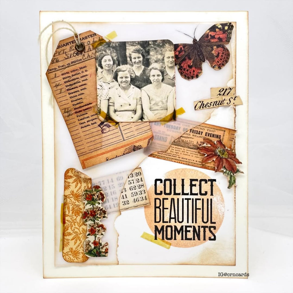 Simon Says Clear Stamps Be Your Beautiful Self 2386ssc Encouragement Card 