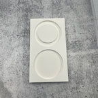 The Ink Stand White Circle is-d70-1 Ink Pad Holder