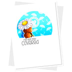 Clearly Besotted Going Undercover Clear Stamps umbrella
