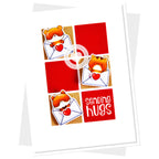 Clearly Besotted Sending Smiles Clear Stamps hugs