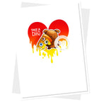 Clearly Besotted Terrible Treats Clear Stamps heart