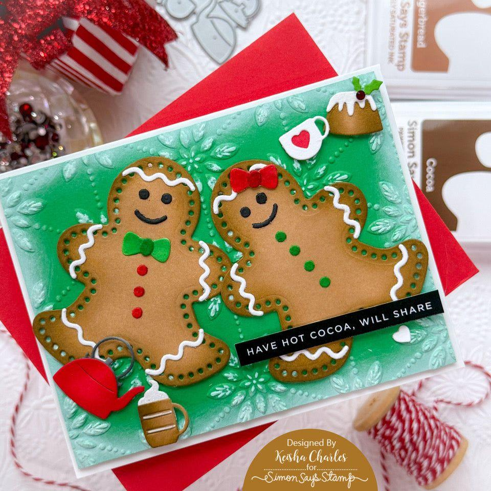 Simon Says Stamp Pawsitively Saturated Ink and Re-inker Set Gingerbread ink89set