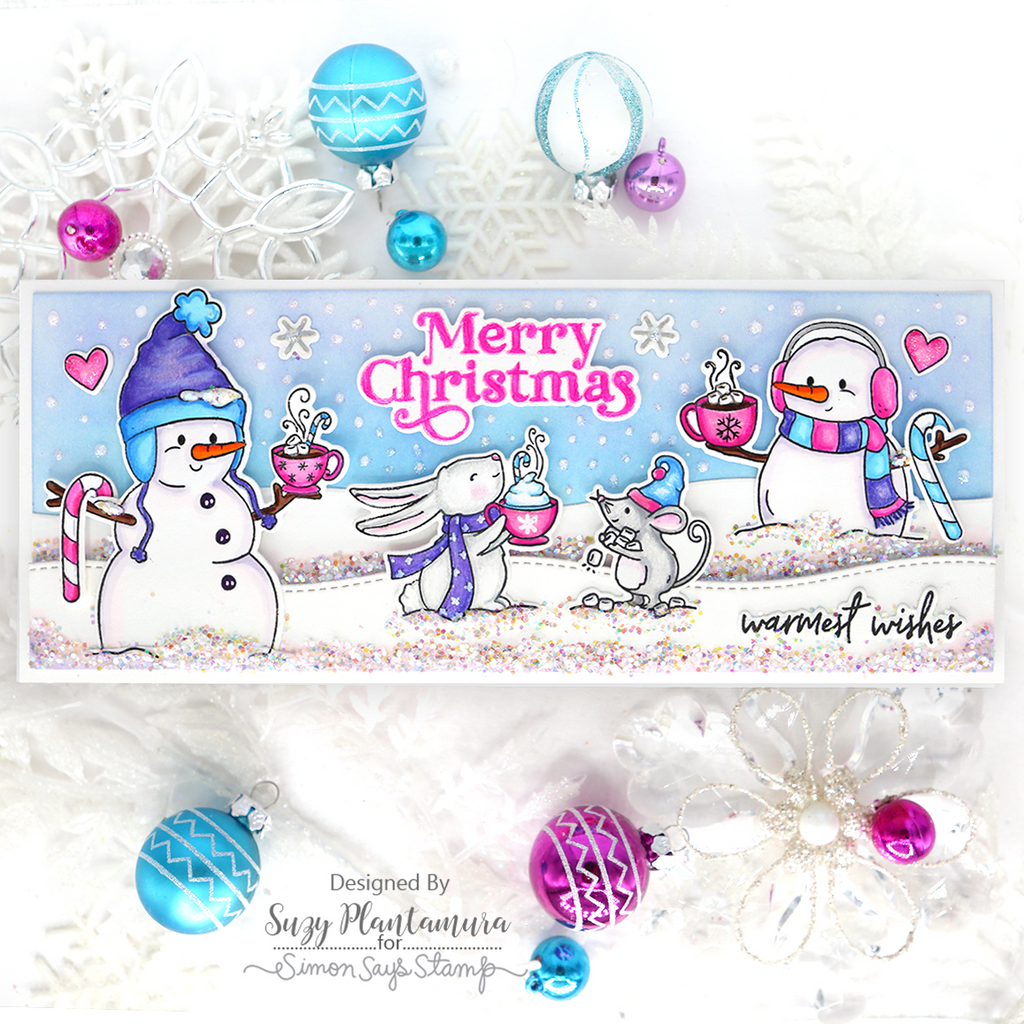 Simon Says Stamps And Dies Cocoa And Joy Diecember Christmas Card