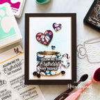 Simon Says Stamp Coffee Time Wafer Dies 1110sdc Stamptember Coffee Card | color-code:ALT06