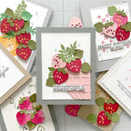 Collection of Handmade Cards featuring Strawberries