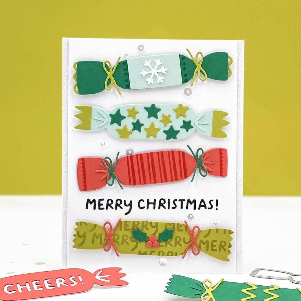 Concord & 9th Christmas Crackers Die Set 12584 merry