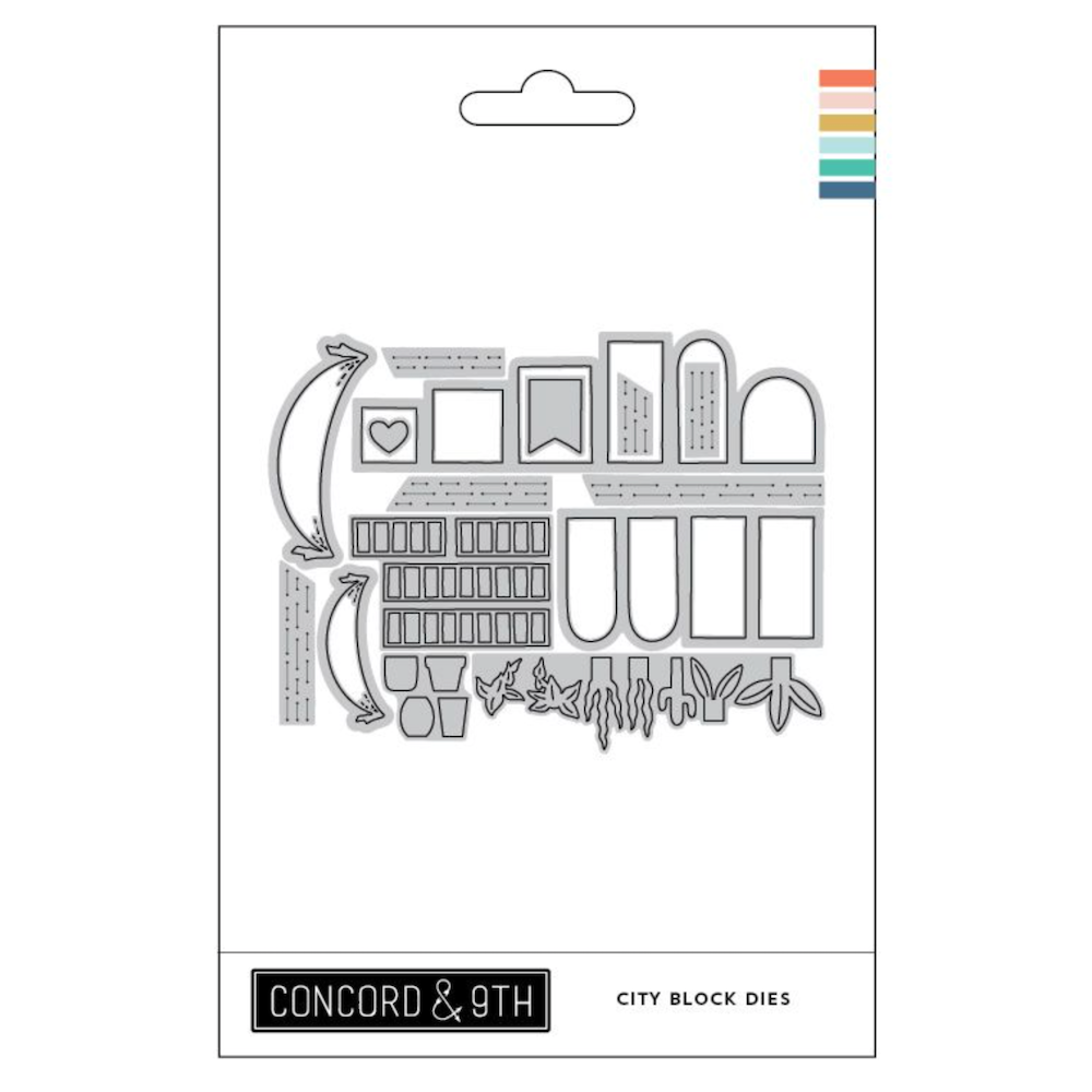 Concord & 9th City Block Die Set 12663
