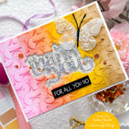 Simon Says Stamp Confetti Butterflies Wafer Dies sd511 Happy Camper Thank You Card | color-code:ALT03