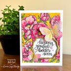 Simon Says Stamp Confetti Butterflies Wafer Dies sd511 Happy Camper Get Well Card | color-code:ALT05
