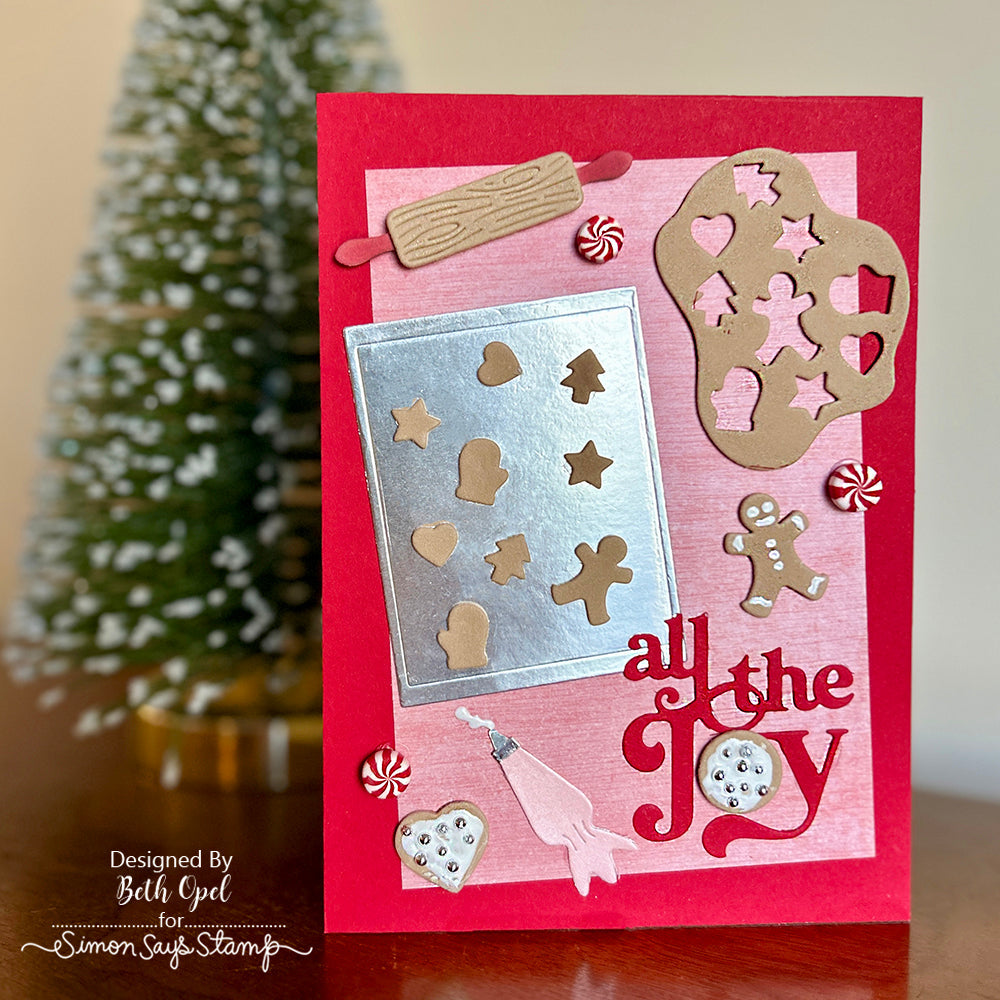 Simon Says Stamp Cookie Sheet Wafer Dies s958 Festive Fun Christmas Card | color-code:ALT02