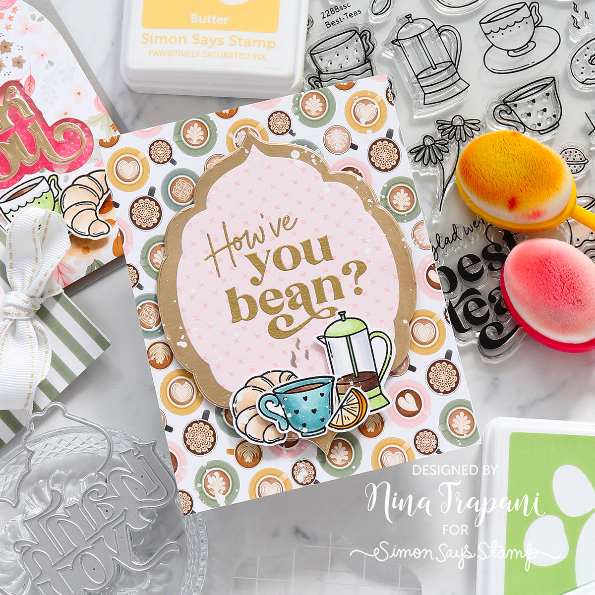 Simon Says Stamps and Dies Best-Teas set1020bt Friend Card | color-code:ALT13