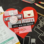 Simon Says Stamp Correspondence Wafer Dies 225sss Love You Card | color-code:ALT11