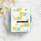 Simon Says Stamp Correspondence Wafer Dies 225sss Thanks Card | color-code:ALT04