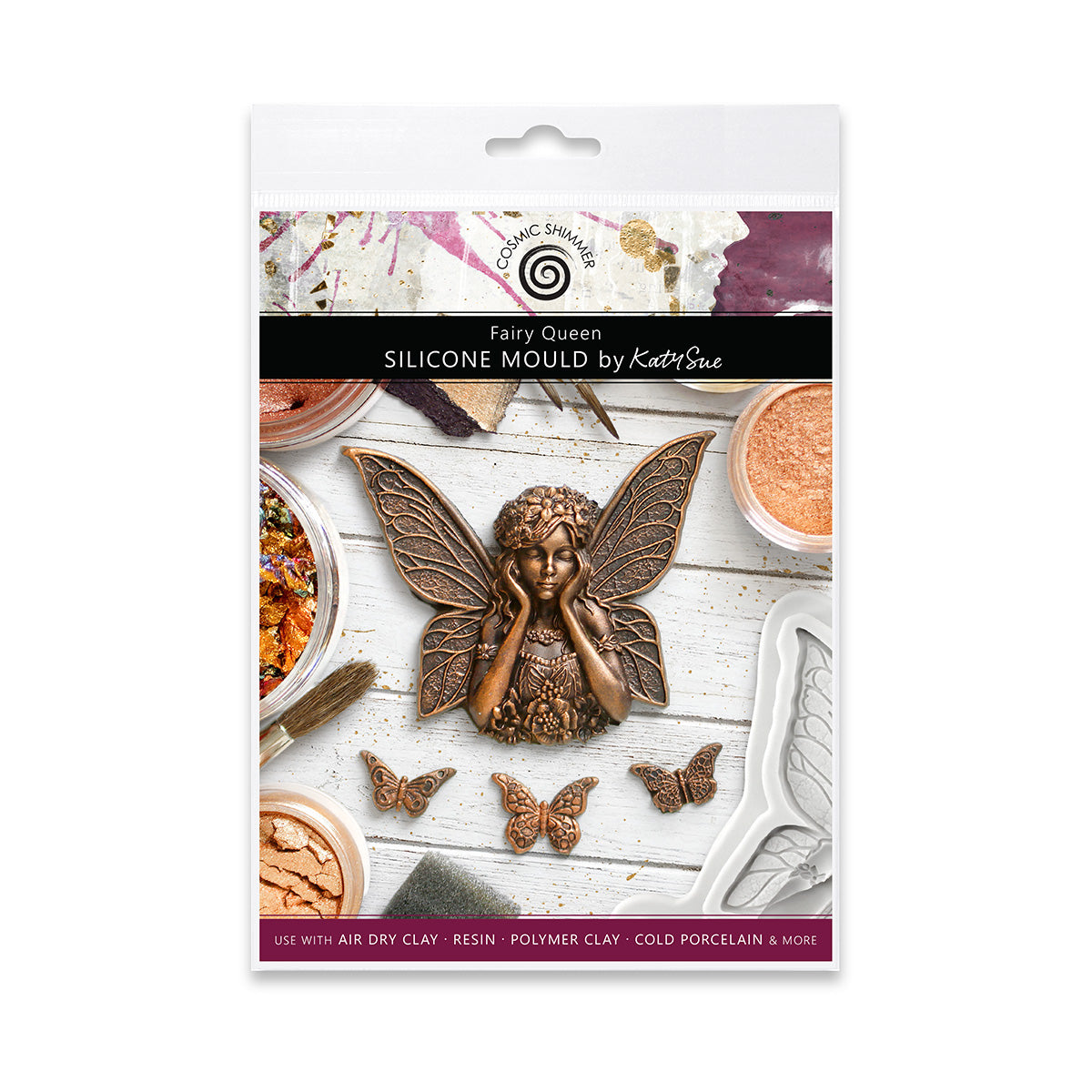 Cosmic Shimmer Fairy Queen Silicone Mold cf0075-cs