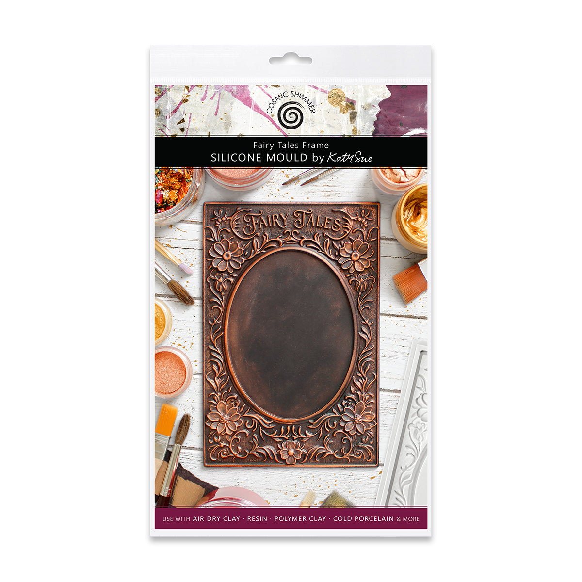 Cosmic Shimmer Fairy Tales Frame Silicone Mold ce0153-cs