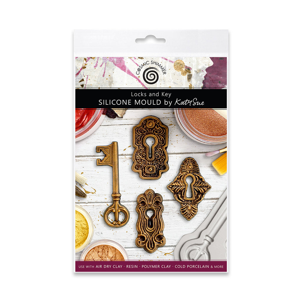 Cosmic Shimmer Locks and Key Silicone Mould ce0084-cs