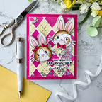 Simon Says Stamp Embellishment Mix Cottontail 0325ct Rain or Shine Easter Card | color-code:ALT04