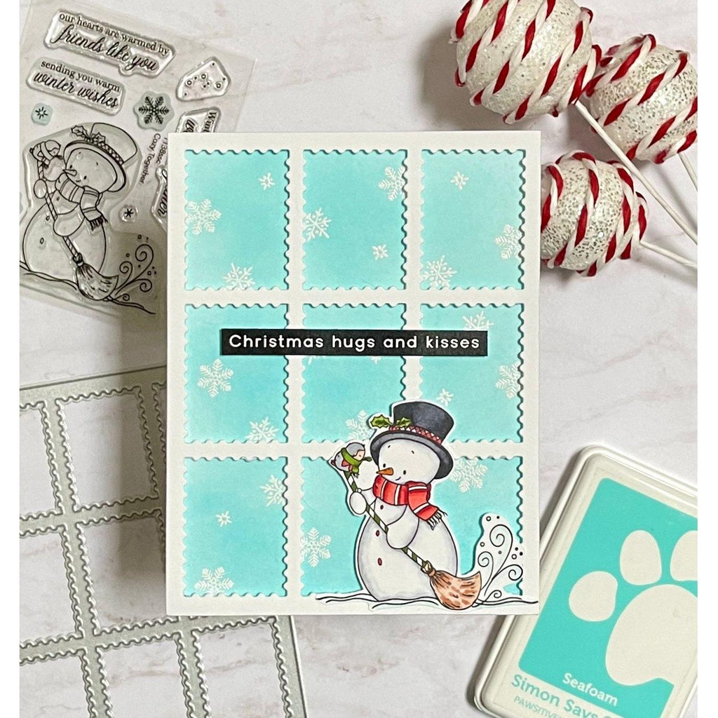 Simon Says Stamp Cozy Together Wafer Dies 1217sdc Christmas Card | color-code:ALT01