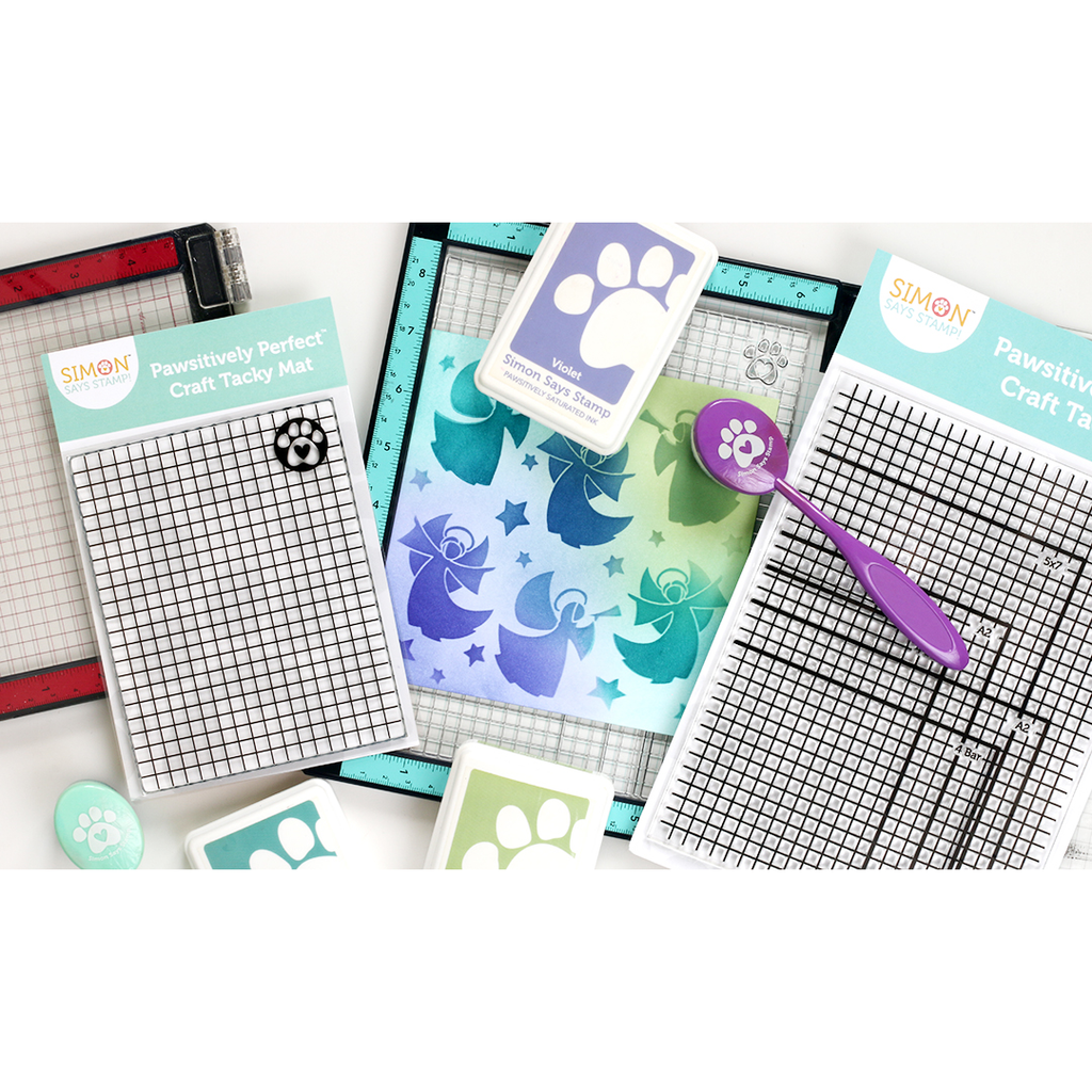 Simon Says Stamp Pawsitively Perfect Craft Tacky Mat 4.5 x 5.75 st0169