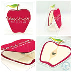 Trinity Stamps Apple Core 6 x 6 Stencil tss-072 See Through Card