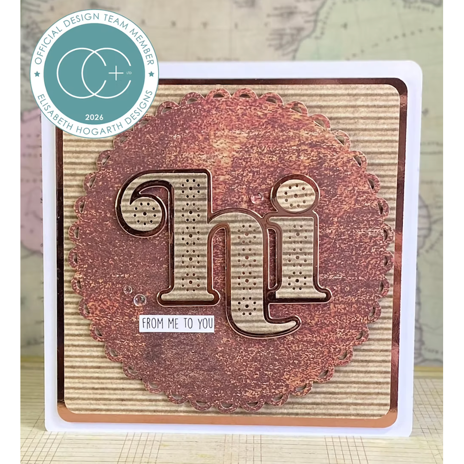 Craft Consortium Rust Textures 6 x 6 inch Paper Pack ccepad043b from me to you